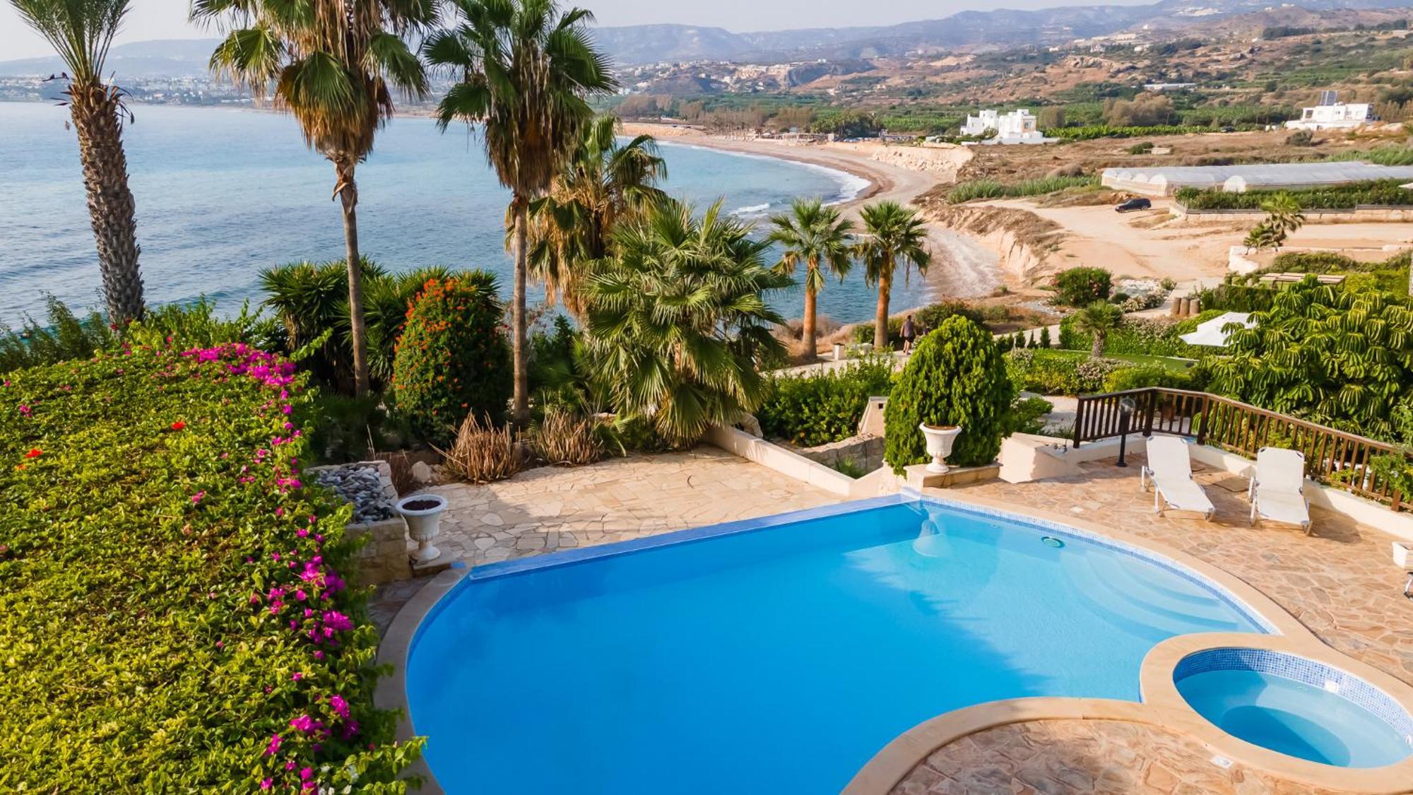 Beach Front Villa Mer Blu By Ezoria Villas Coral Bay Exterior foto